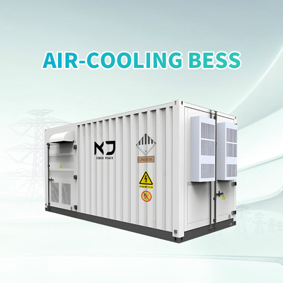 Sistema di accumulo di energia a batteria da 1,29 MWh 768 Vdc 20FT raffreddato ad aria, containerizzato, 400 Vac