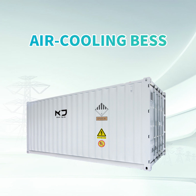 Un buon prezzo. Sistema di raffreddamento ad aria 20FT 1MWh Batteria Sistema di accumulo di energia 400Vac BESS contenitore in linea