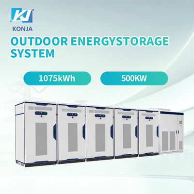 Un buon prezzo. KonJa High Protect Level Energy Storage Cabinet 1075kWh 500kw Sistema esterno di stoccaggio dell'energia in linea