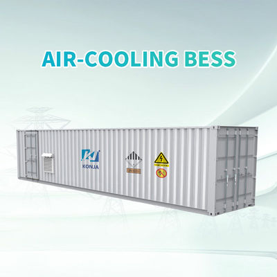 qualità KonJa Air Cooling ESS 40FT 2.58MWh 768Vdc Batteria a ciclo profondo Sistema di stoccaggio dell'energia 400Vac Batteria contenitore fabbrica