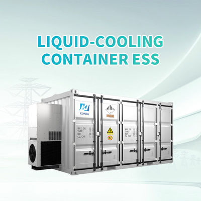KonJa Liquid-Cooling 3,72MWh Container Energy Storage System Grade A Battery Energy Storage Container 860V