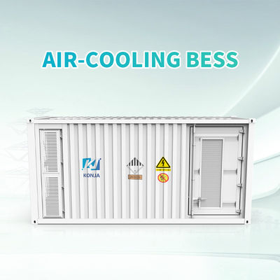 KonJa Air Cooling ESS 40FT 2.58MWh 768Vdc Batteria a ciclo profondo Sistema di stoccaggio dell'energia 400Vac Batteria contenitore
