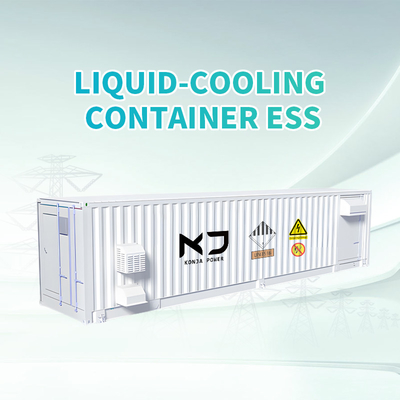 Accumulo di batterie in container con raffreddamento a liquido 40HC 7,53 MWh 1000V BESS containerizzato